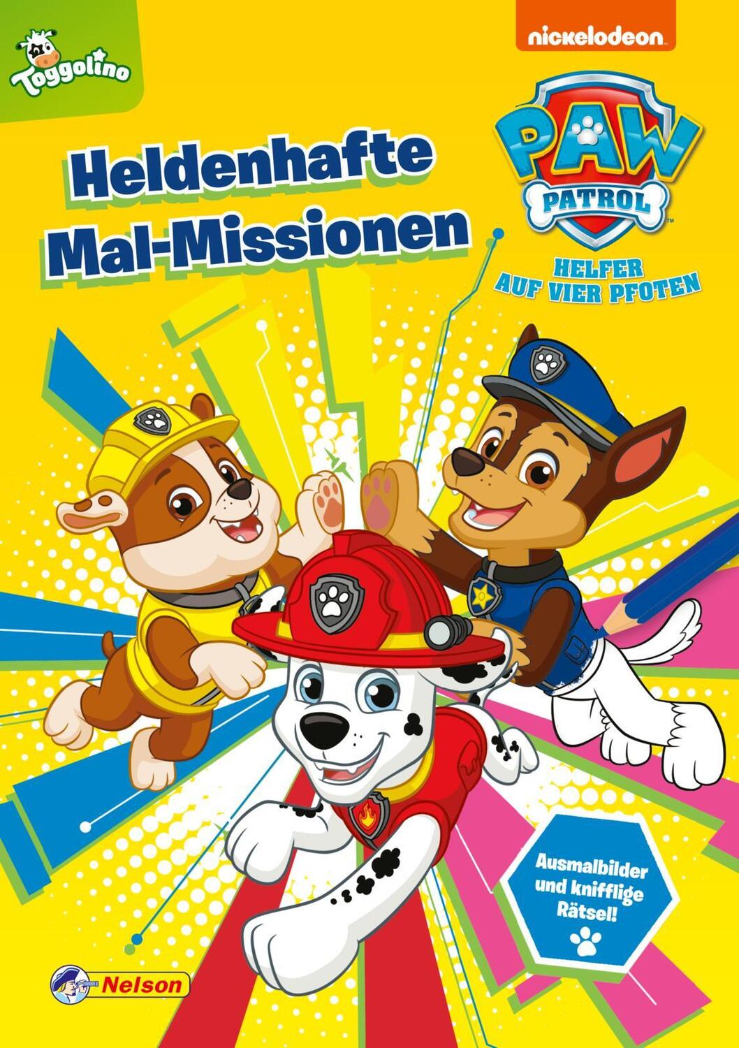 Bild: 9783845119472 | PAW Patrol: Heldenhafte Mal-Missionen | Taschenbuch | PAW Patrol