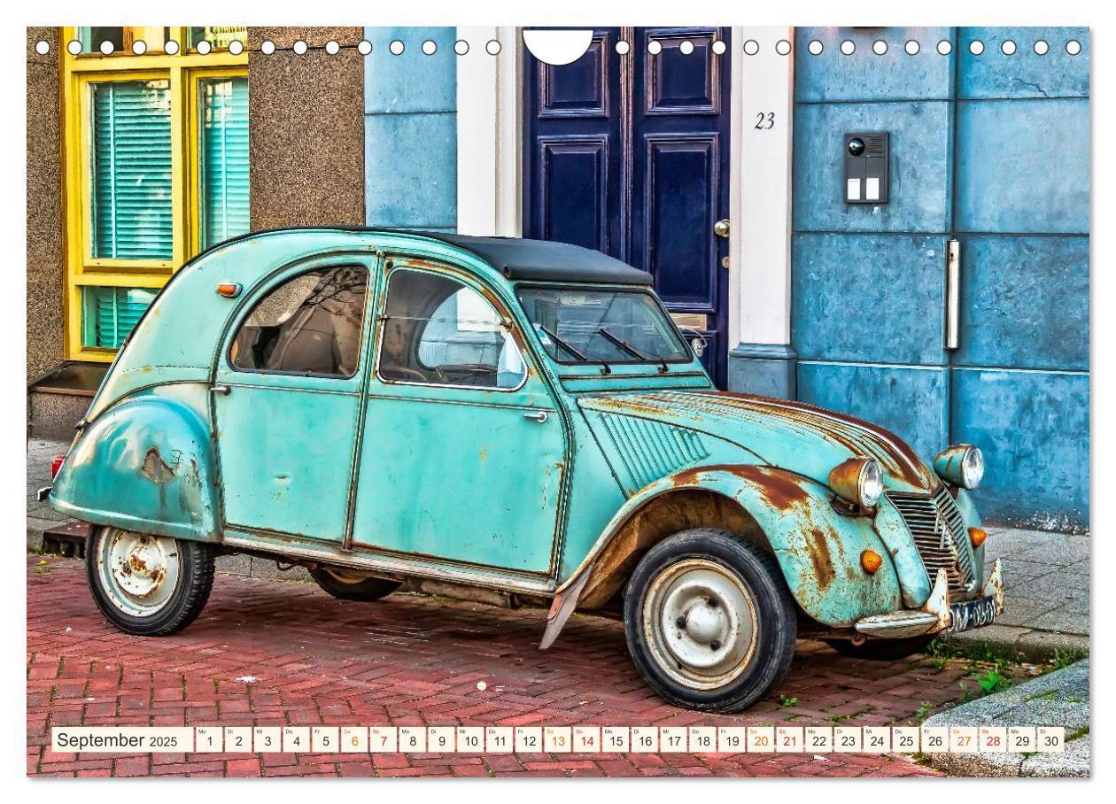 Bild: 9783435471317 | Citroën 2CV - geliebte Ente (Wandkalender 2025 DIN A4 quer),...