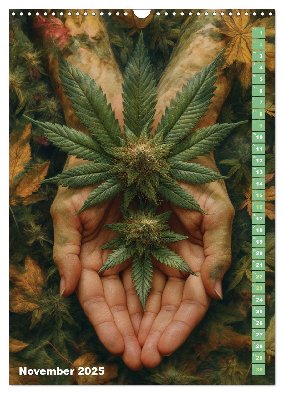 Bild: 9783383764721 | Rauschende Aussichten - Der ultimative Cannabis-Kalender...