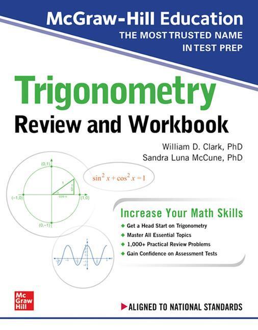 Cover: 9781260128925 | McGraw-Hill Education Trigonometry Review and Workbook | Clark (u. a.)