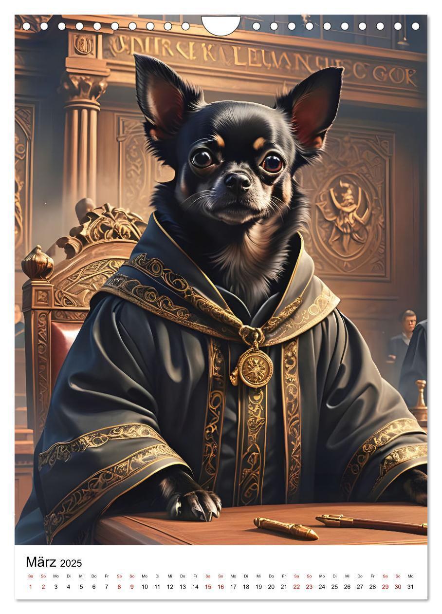 Bild: 9783435043309 | Chihuahua Karrieren (Wandkalender 2025 DIN A4 hoch), CALVENDO...