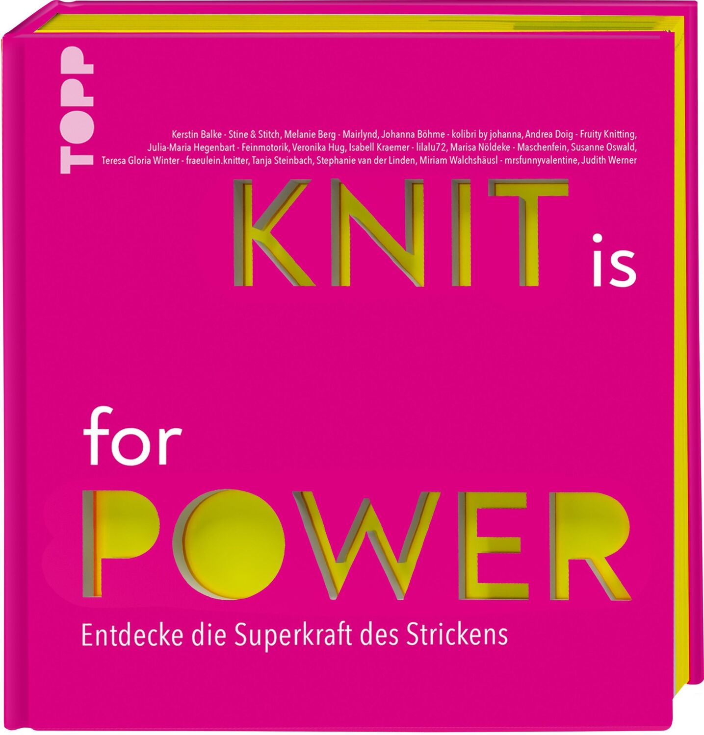 Cover: 9783735871237 | KNIT is for POWER | Entdecke die Superkraft des Strickens | Buch