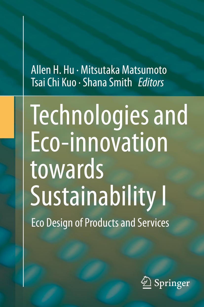 Cover: 9789811311802 | Technologies and Eco-innovation towards Sustainability I | Hu (u. a.)