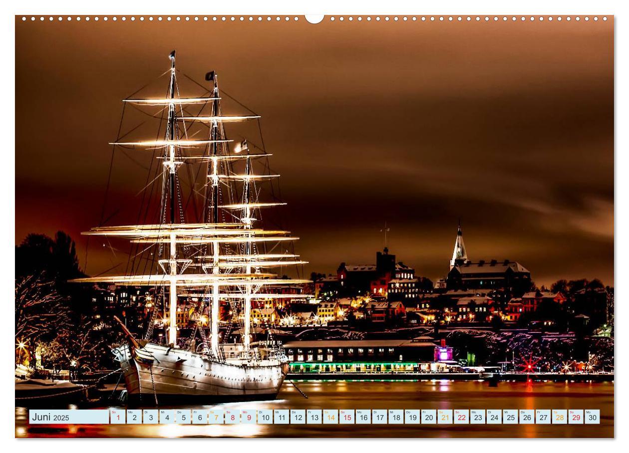 Bild: 9783435573219 | Stockholm - Venedig des Nordens (Wandkalender 2025 DIN A2 quer),...