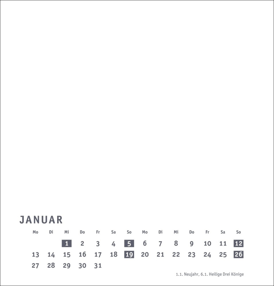 Bild: 9783756407842 | Premium-Bastelkalender weiß mittel 2025 | Kalender | Spiralbindung