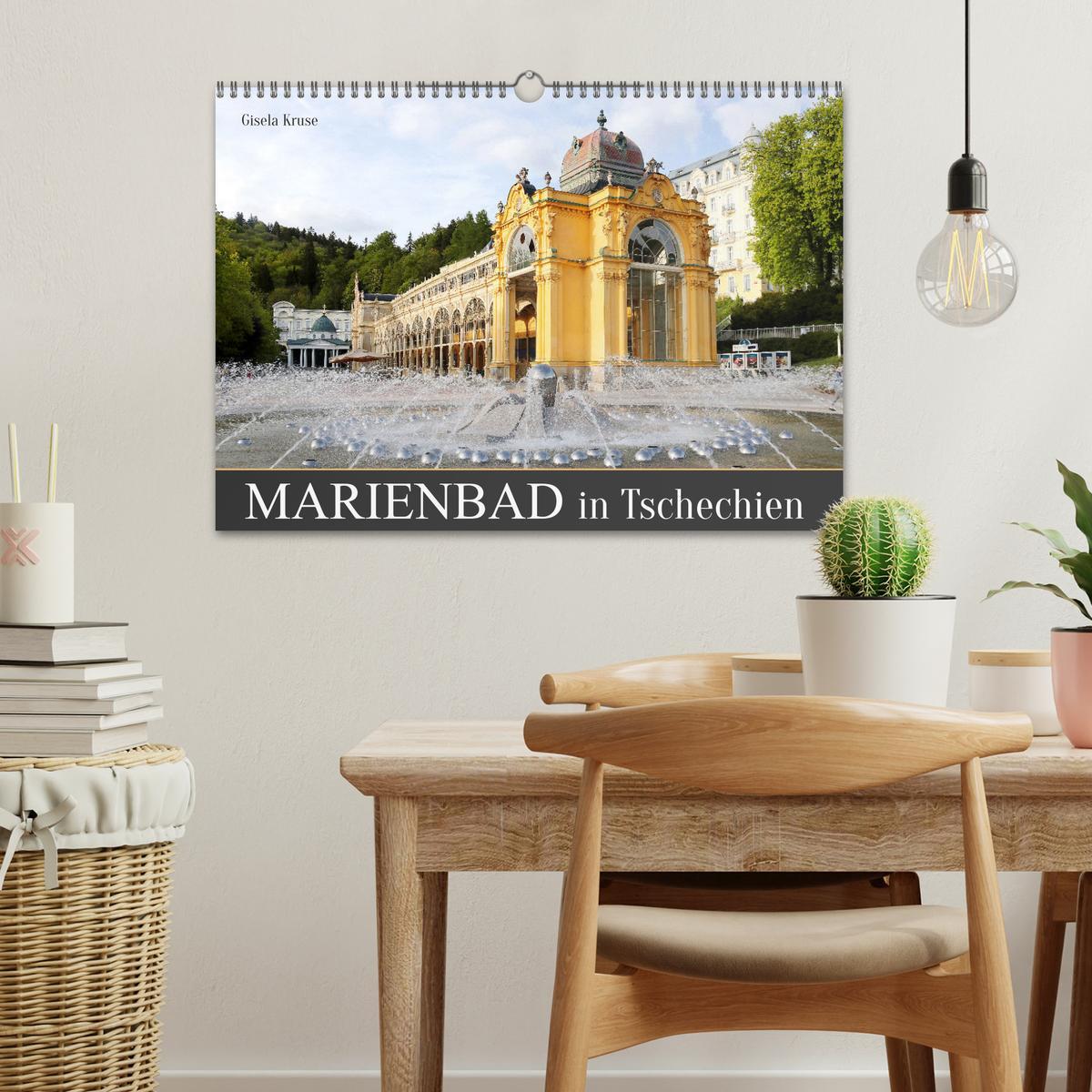 Bild: 9783383897542 | Marienbad in Tschechien (Wandkalender 2025 DIN A3 quer), CALVENDO...