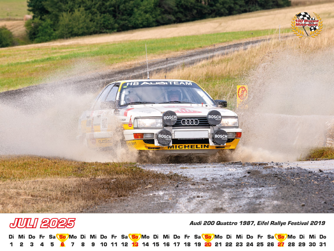 Bild: 9783948794736 | Audi im Rennsport Kalender 2025 | Frank Pommer | Kalender | Deutsch