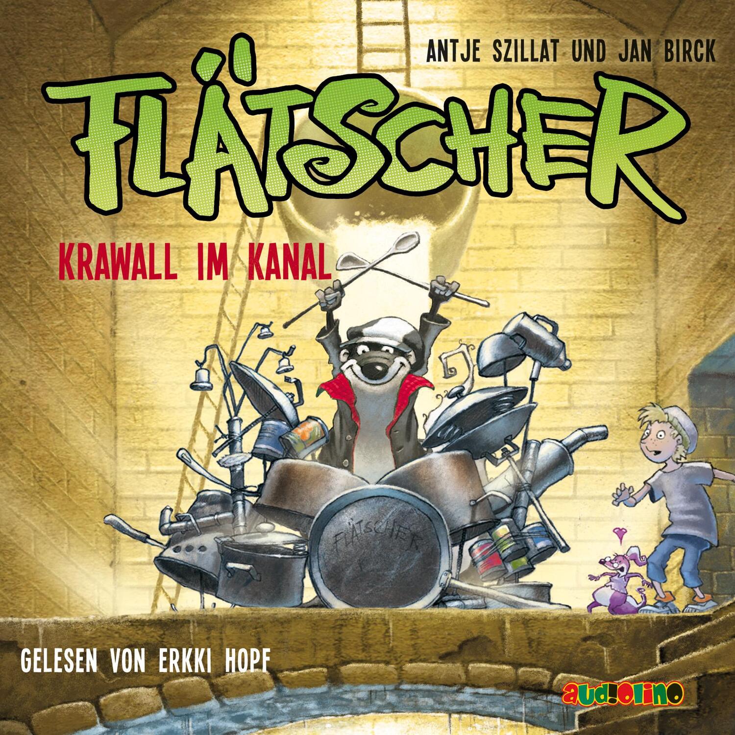 Cover: 9783867372565 | Flätscher - Krawall im Kanal | Antje Szillat | Audio-CD | 75 Min.