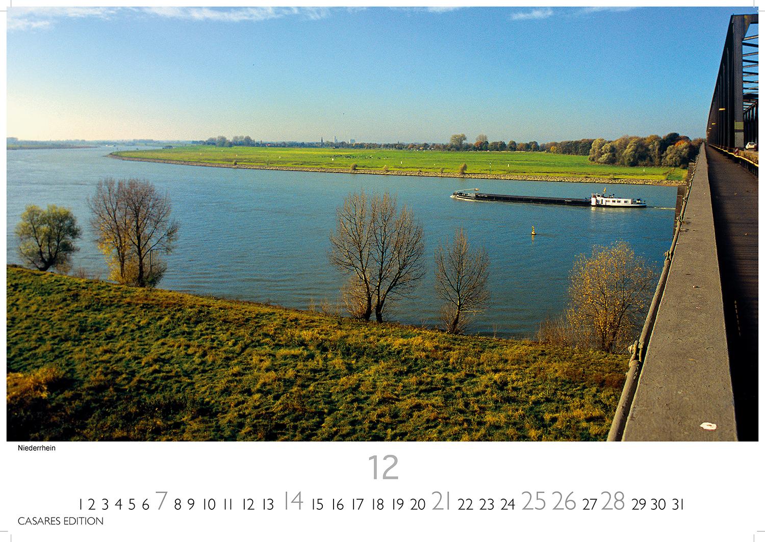 Bild: 9781835243114 | Der Rhein 2025 S 24x35cm | Kalender | 14 S. | Deutsch | 2025