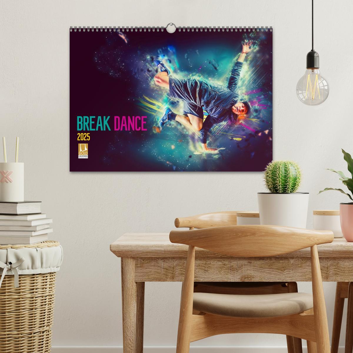 Bild: 9783435607303 | Break Dance (Wandkalender 2025 DIN A3 quer), CALVENDO Monatskalender