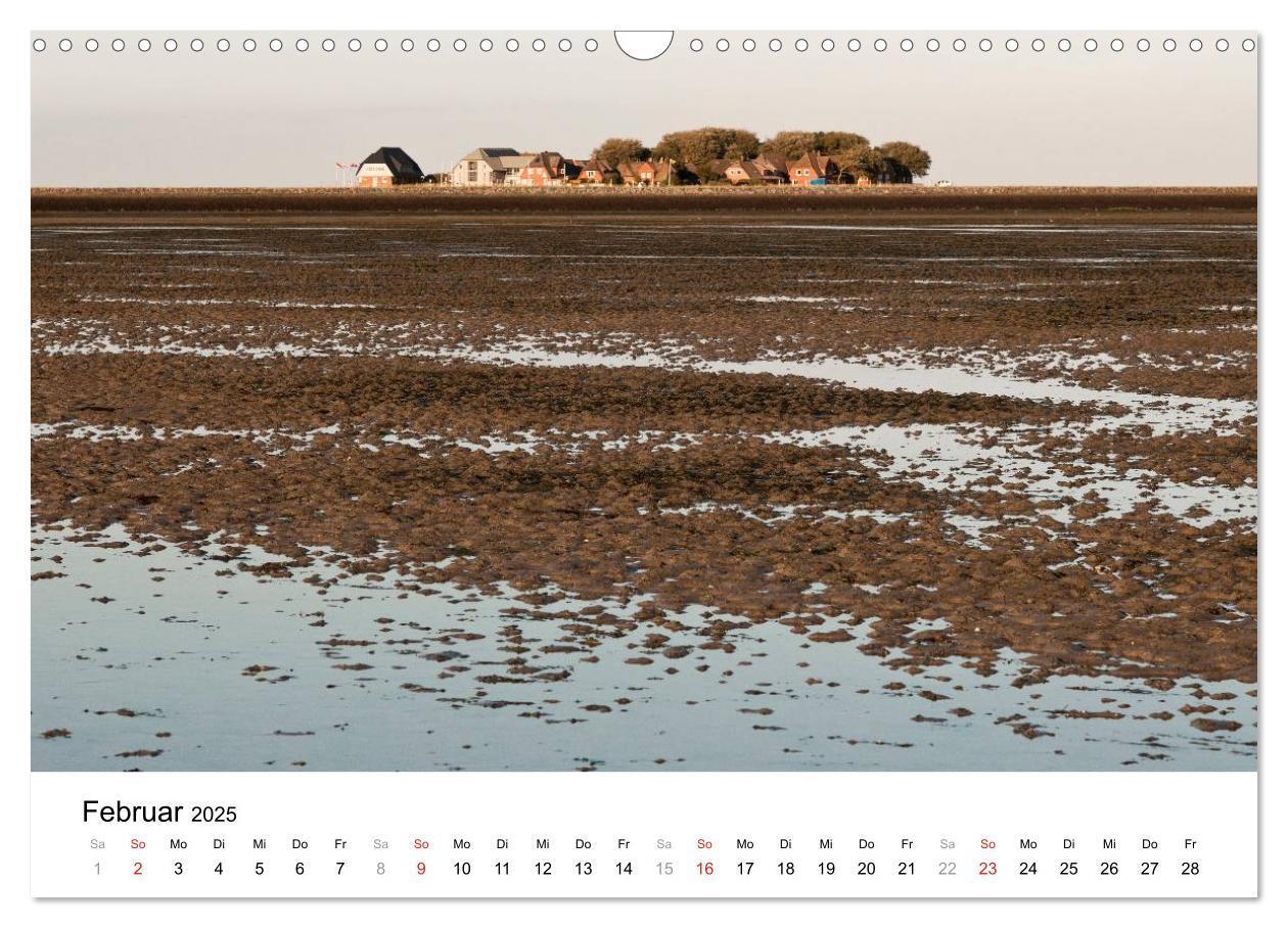 Bild: 9783435570010 | Hallig Hooge - zwischen Himmel und Erde (Wandkalender 2025 DIN A3...