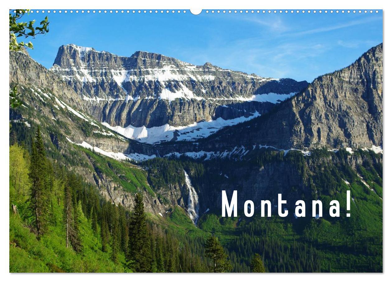 Cover: 9783435824212 | Montana! (Wandkalender 2025 DIN A2 quer), CALVENDO Monatskalender