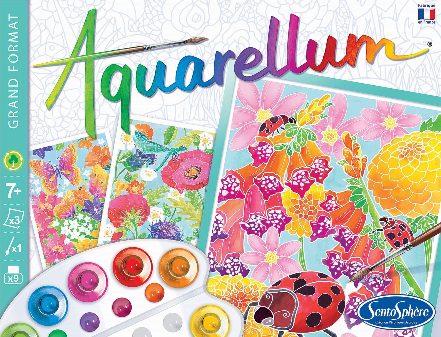 Bild: 3373910063913 | Sentosphere - Aquarellum GM Blumen | Sentosphere | Spiel | Deutsch