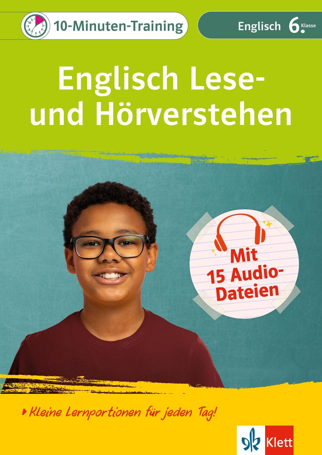 Cover: 9783129276396 | Klett 10-Minuten-Training Englisch Lese- und Hörverstehen 6. Klasse