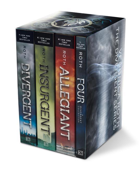 Cover: 9780062421371 | Divergent Series Set: Divergent, Insurgent, Allegiant, Four | Roth