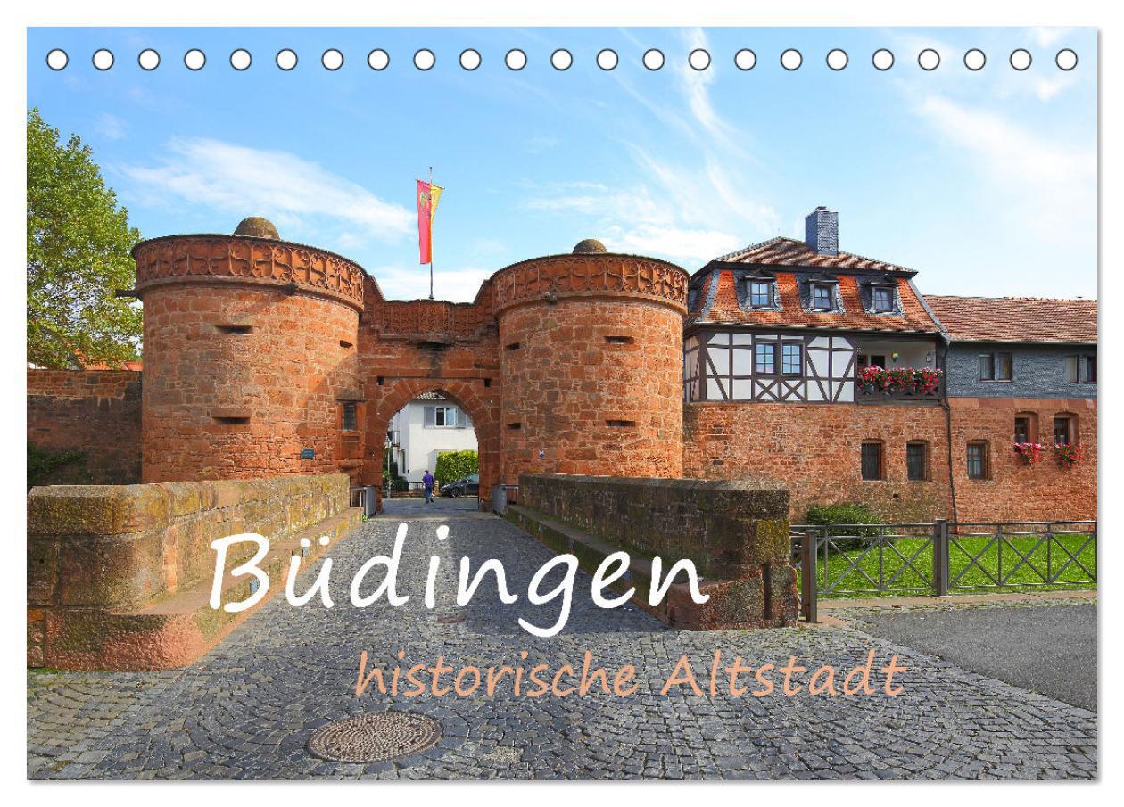 Cover: 9783435050161 | Büdingen - historische Stadt (Tischkalender 2025 DIN A5 quer),...