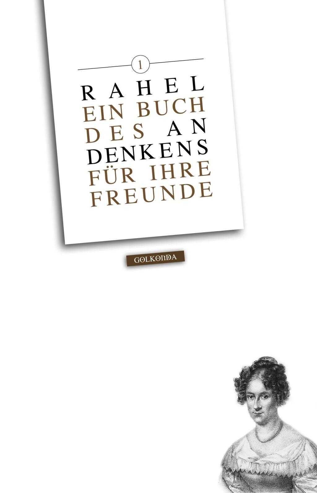 Cover: 9783944720067 | Rahel 1 | Ein Buch des Andenkens für ihre Freunde | Ense | Taschenbuch