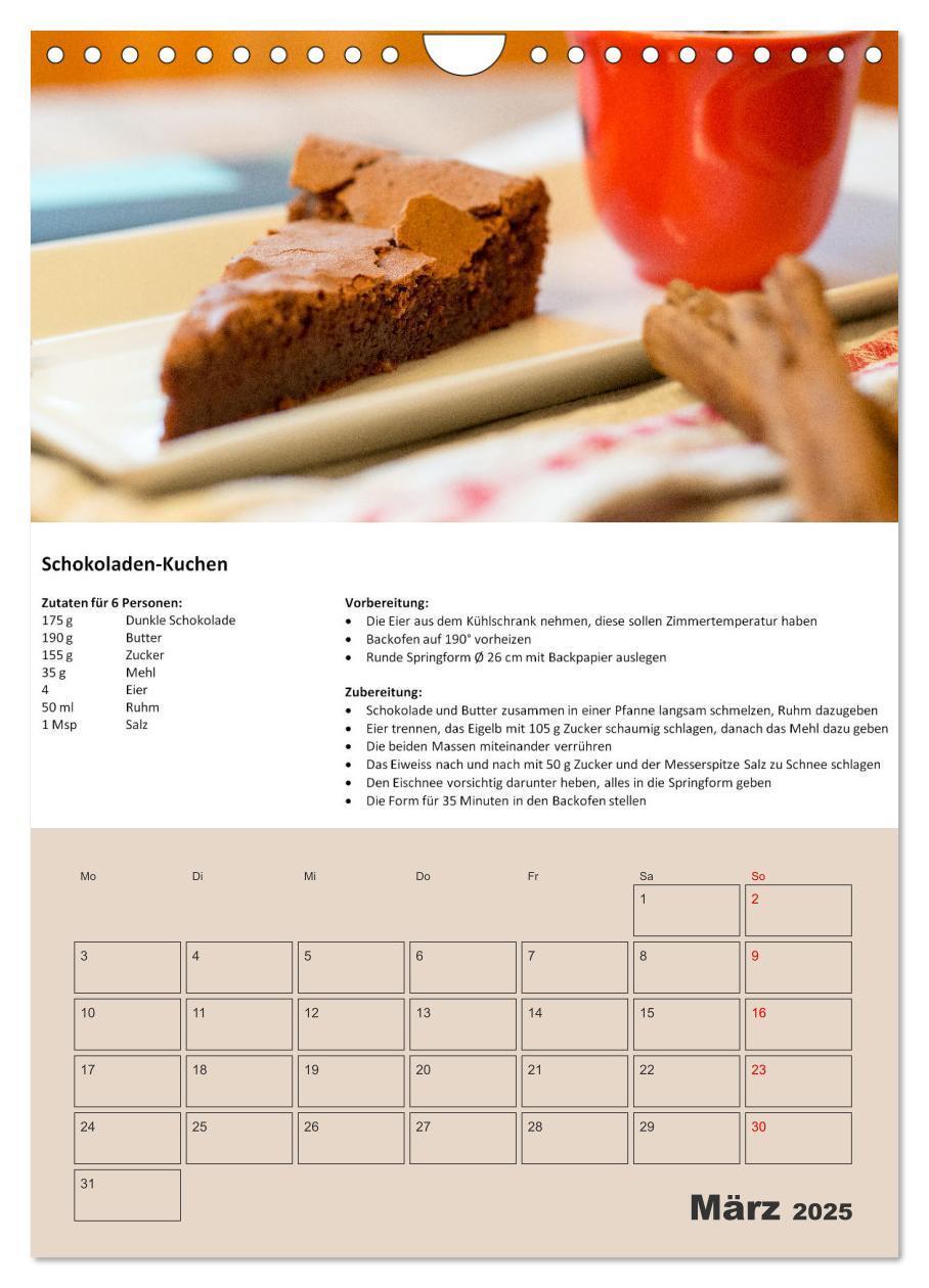 Bild: 9783435932573 | Der tolle Rezeptkalender (Wandkalender 2025 DIN A4 hoch), CALVENDO...