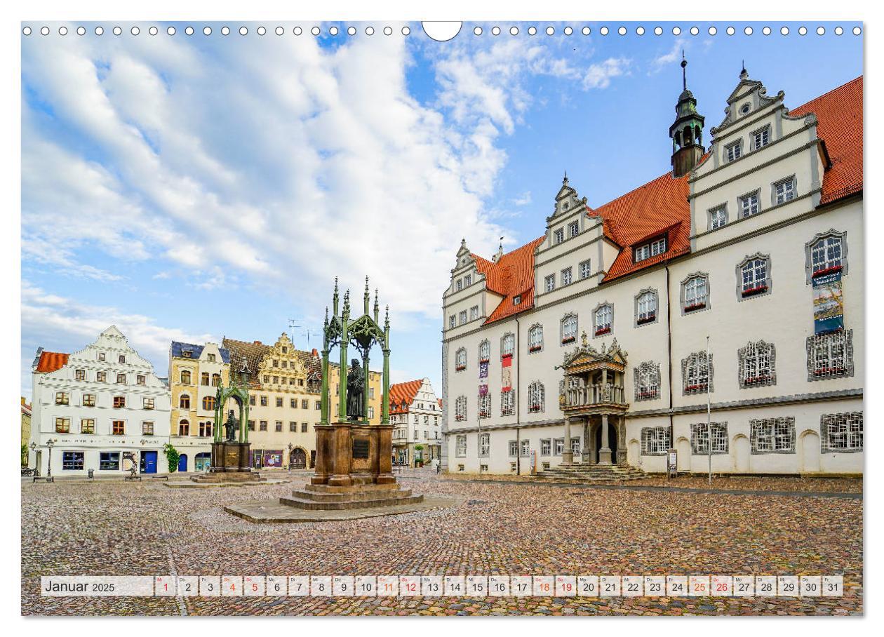 Bild: 9783435225514 | Lutherstadt Wittenberg Impressionen (Wandkalender 2025 DIN A3...