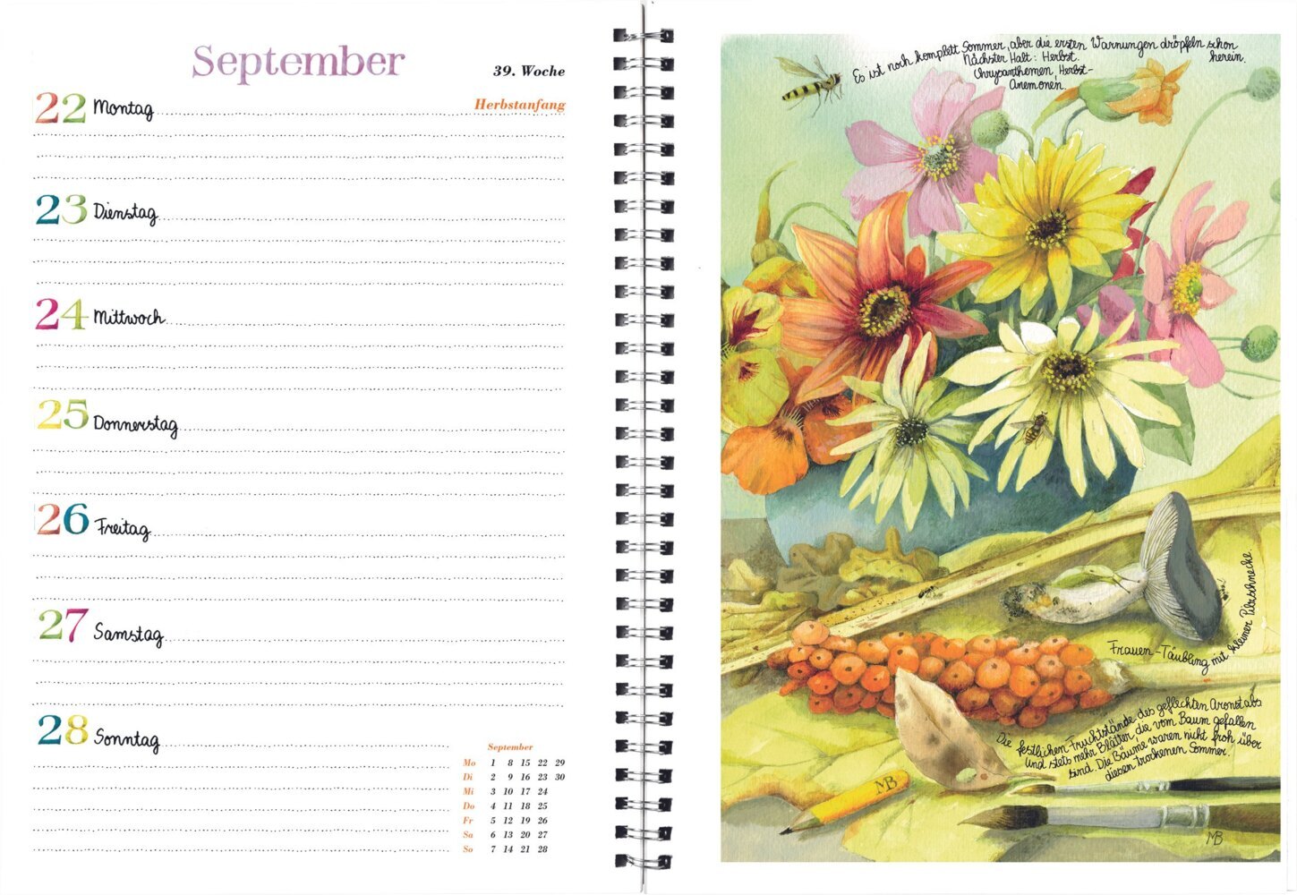 Bild: 9783784357799 | Naturkalender 2025 | Marjolein Bastin | Kalender | Spiralbindung