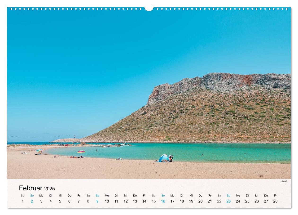 Bild: 9783383925658 | Kreta - Die schönsten Strände (Wandkalender 2025 DIN A2 quer),...