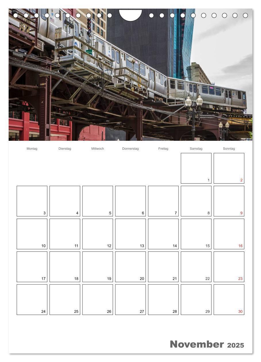 Bild: 9783457028001 | CHICAGO Terminplaner (Wandkalender 2025 DIN A4 hoch), CALVENDO...