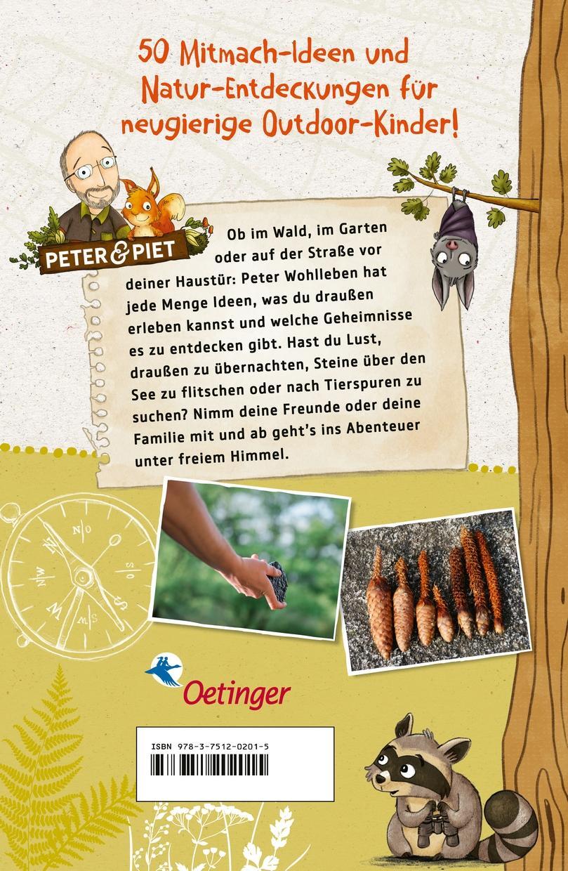 Rückseite: 9783751202015 | 50 Naturgeheimnisse und Outdoorabenteuer | Peter Wohlleben | Buch