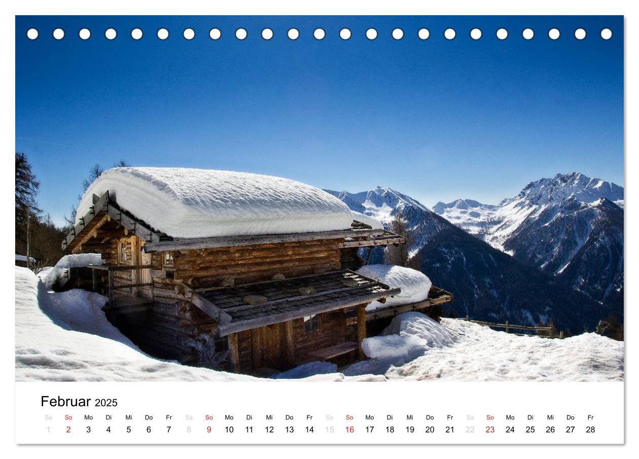 Bild: 9783435494590 | Almen im Ultental (Tischkalender 2025 DIN A5 quer), CALVENDO...