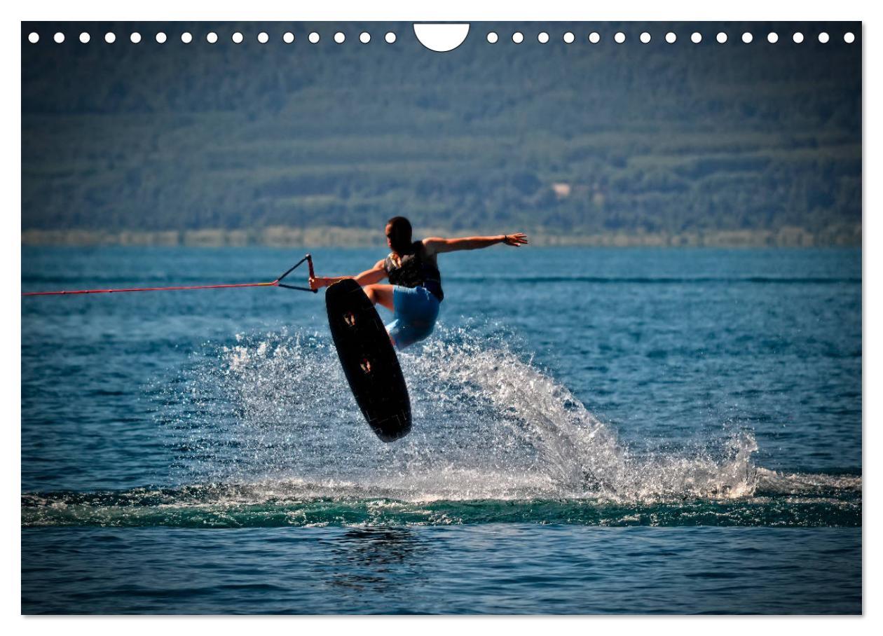 Bild: 9783435369157 | Wakeboarden (Wandkalender 2025 DIN A4 quer), CALVENDO Monatskalender