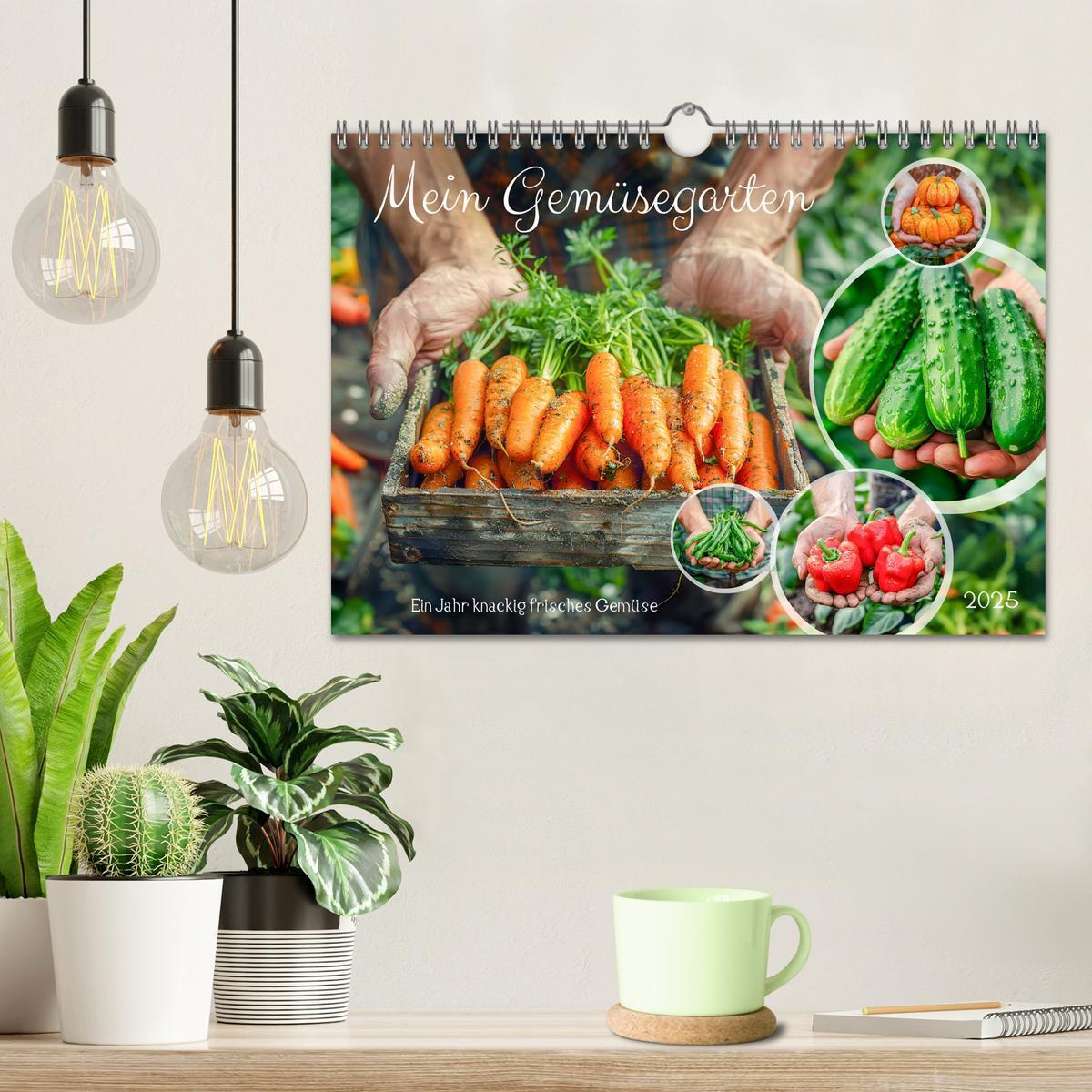 Bild: 9783383795572 | Mein Gemüsegarten - Ein Jahr knackig frisches Gemüse (Wandkalender...