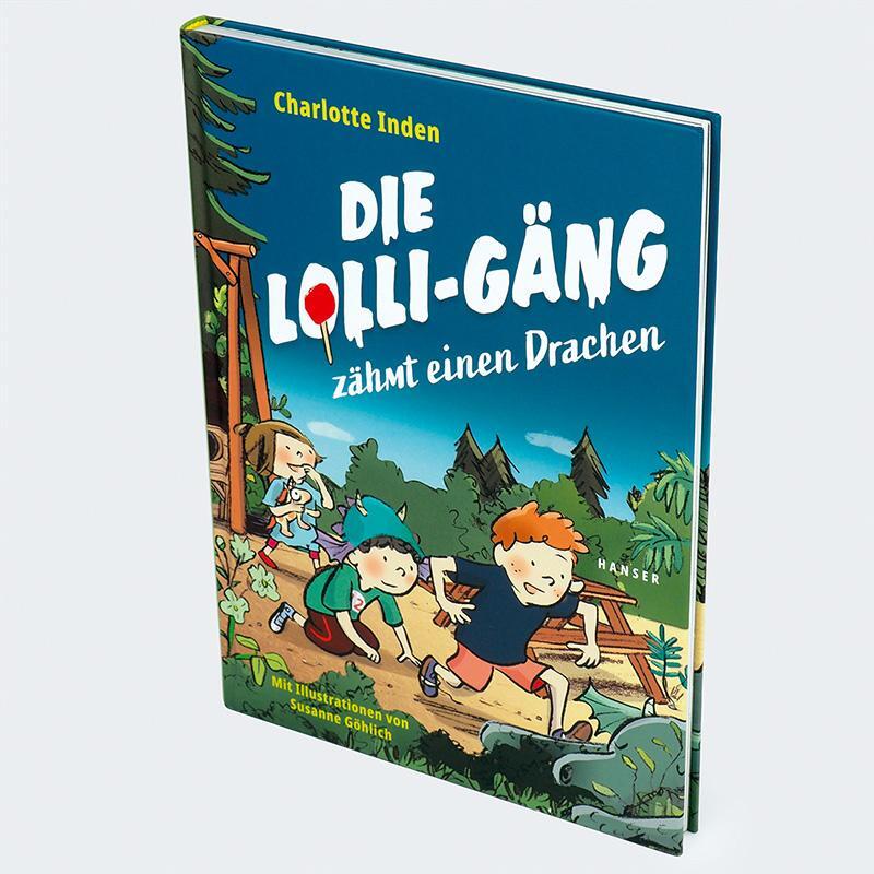 Bild: 9783446279254 | Die Lolli-Gäng zähmt einen Drachen | Charlotte Inden | Buch | 112 S.