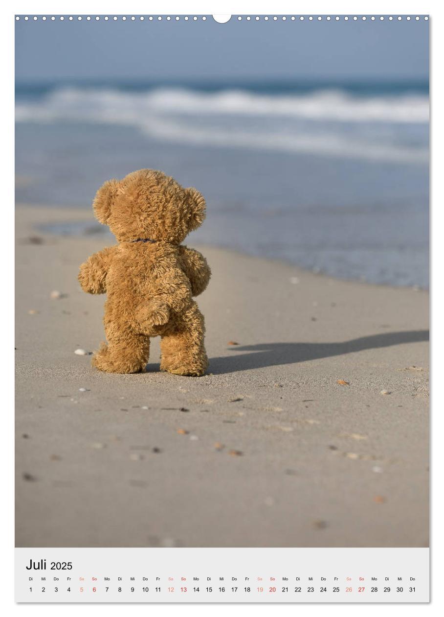 Bild: 9783435922116 | Travelling Teddy auf Welt-Tour (hochwertiger Premium Wandkalender...