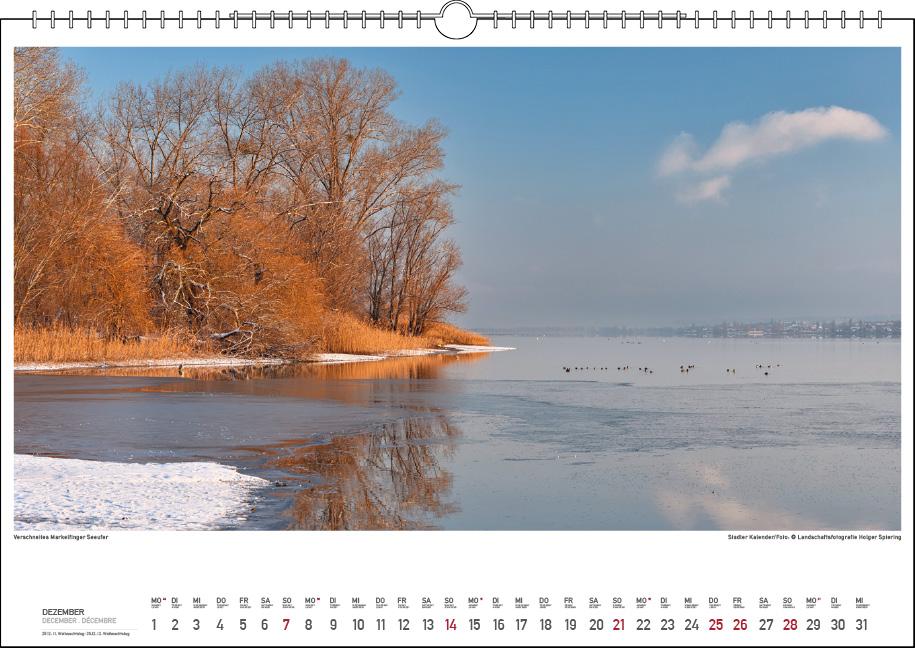 Bild: 9783861924012 | Malerischer Bodensee 2025 | Holger Spiering | Kalender | Spiralbindung