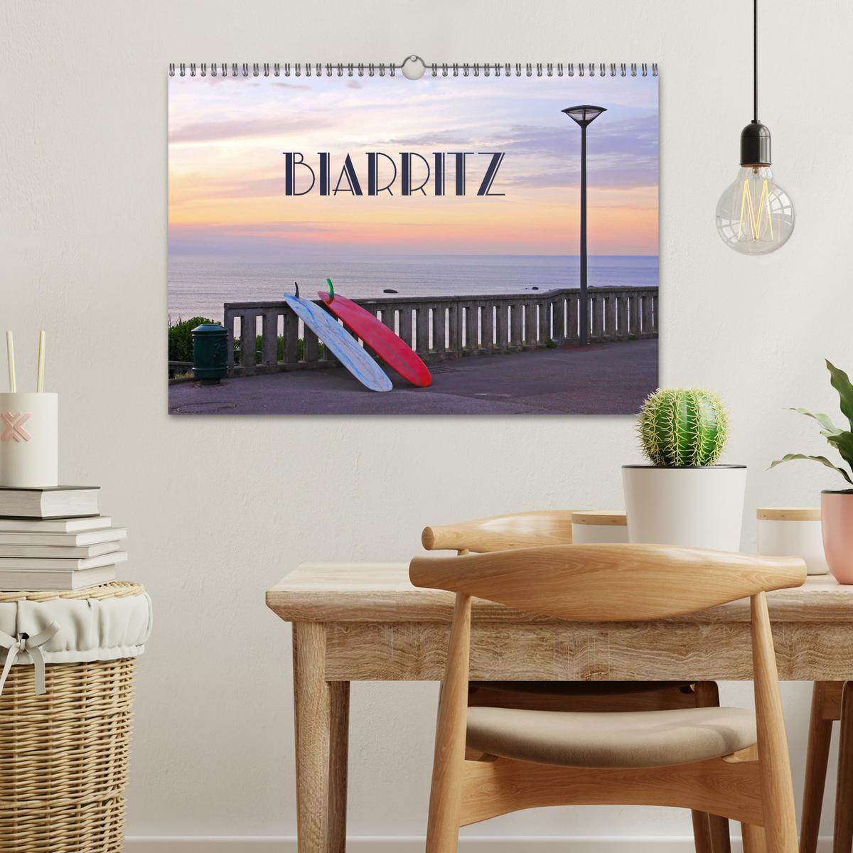 Bild: 9783435304738 | Biarritz (Wandkalender 2025 DIN A3 quer), CALVENDO Monatskalender