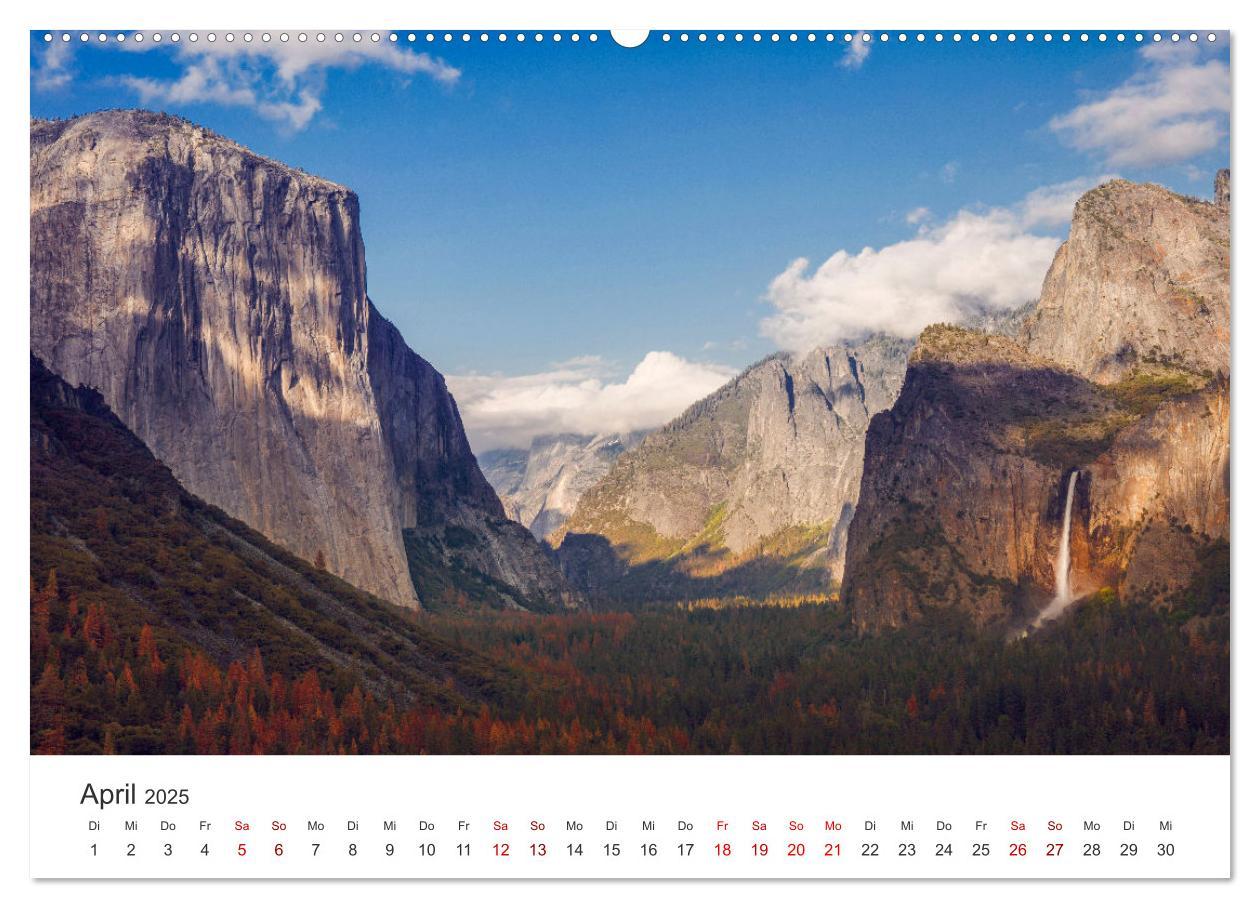 Bild: 9783435354337 | Yosemite - Nationalpark (Wandkalender 2025 DIN A2 quer), CALVENDO...