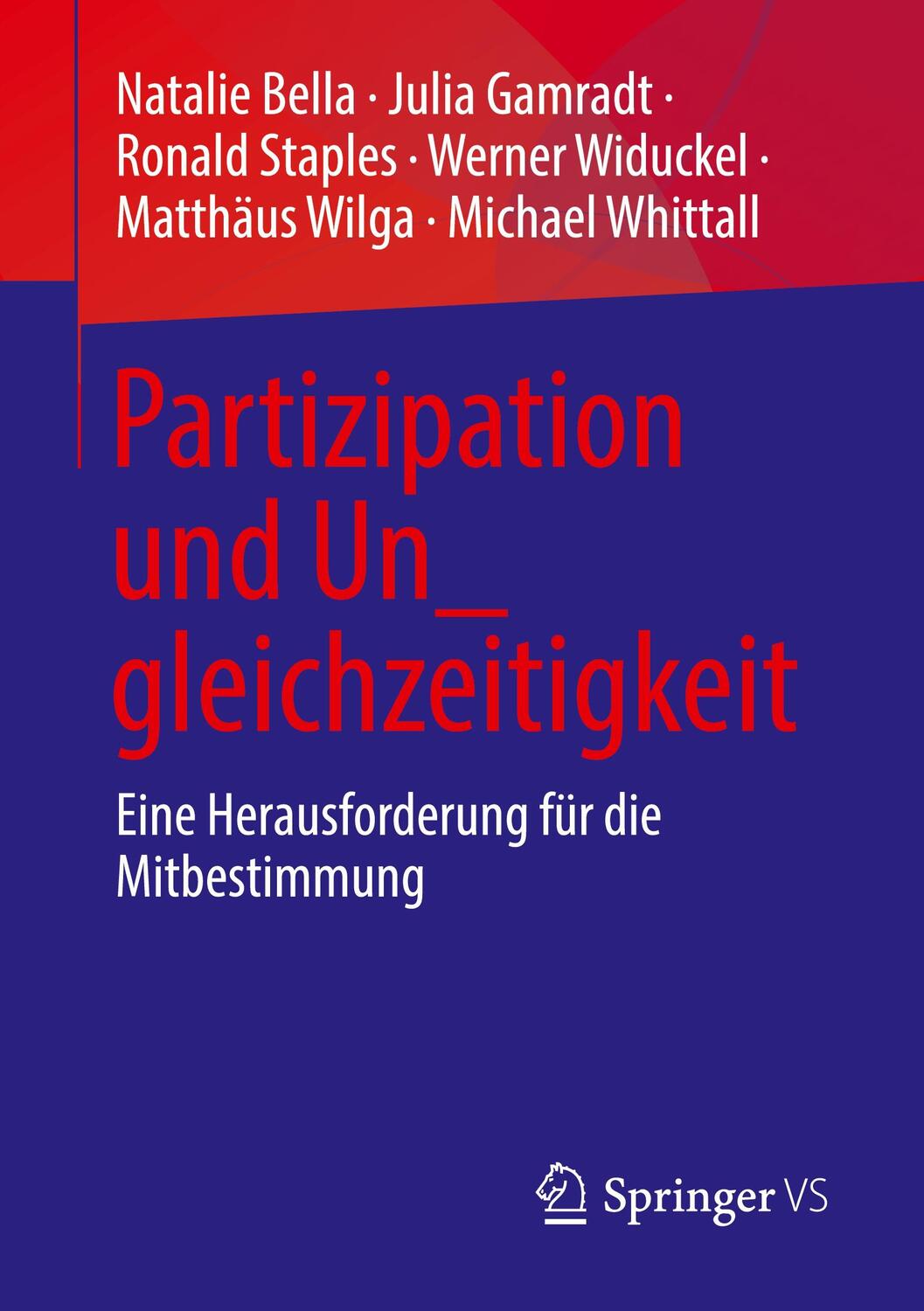 Cover: 9783658382834 | Partizipation und Un_gleichzeitigkeit | Natalie Bella (u. a.) | Buch