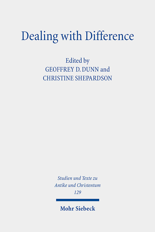 Cover: 9783161610714 | Dealing with Difference | Geoffrey D. Dunn (u. a.) | Taschenbuch | XI