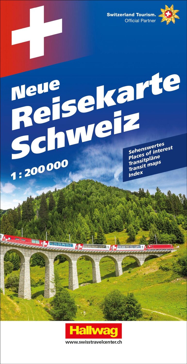 Cover: 9783828309685 | Schweiz Neue Reisekarte Strassenkarte 1:200 000 | (Land-)Karte | 2021