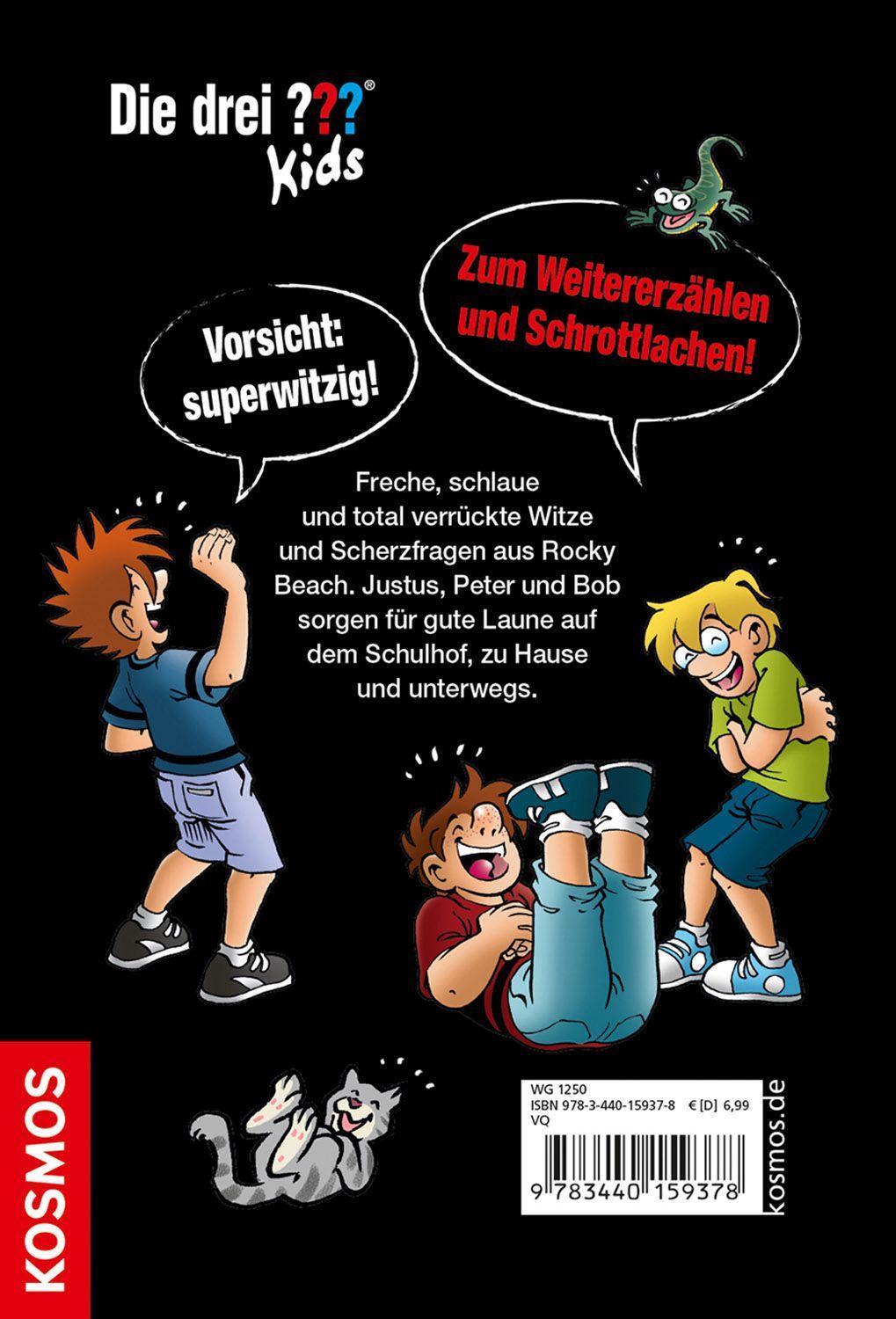 Bild: 9783440159378 | Die drei ??? Kids Das Witzebuch | Zum Schrottlachen | Markus Brinkmann