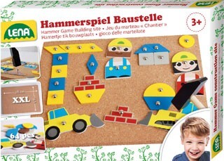 Cover: 4006942827305 | Simm 65828 - LENA®, Hammerspiel Baustelle | 65828 | Deutsch | 2016