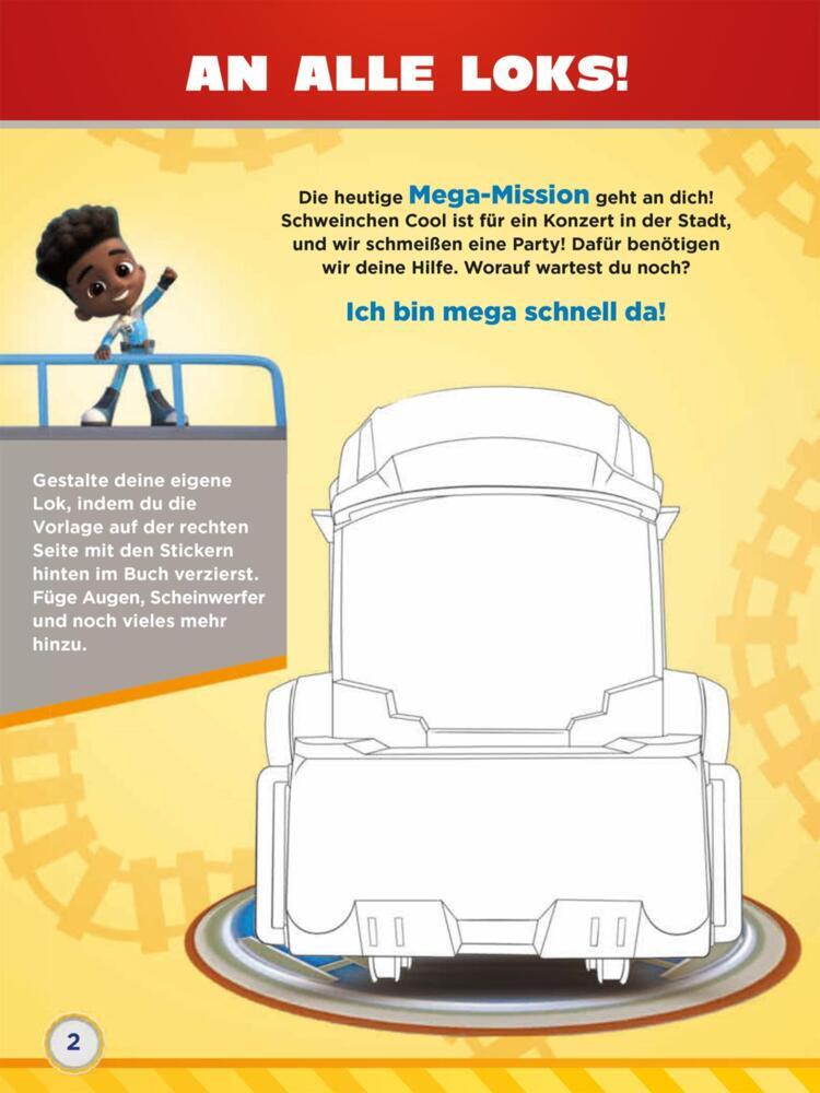 Bild: 9783845123738 | Mighty Express: Mein bunter Spiel- und Malspaß | Taschenbuch | 24 S.