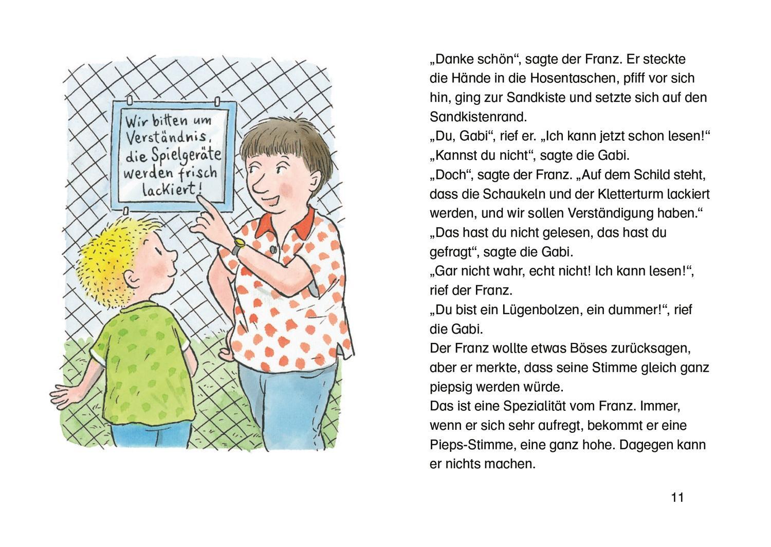 Bild: 9783751200622 | Neues vom Franz | Lesestarter. 3. Lesestufe | Christine Nöstlinger