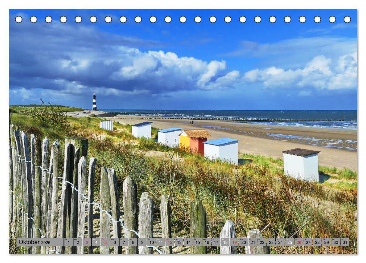 Bild: 9783435110346 | Zeeland - Urlaubsträume am Strand von Breskens (Tischkalender 2025...