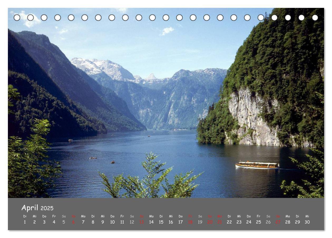 Bild: 9783435706884 | Zauberhaftes Berchtesgadener Land (Tischkalender 2025 DIN A5 quer),...