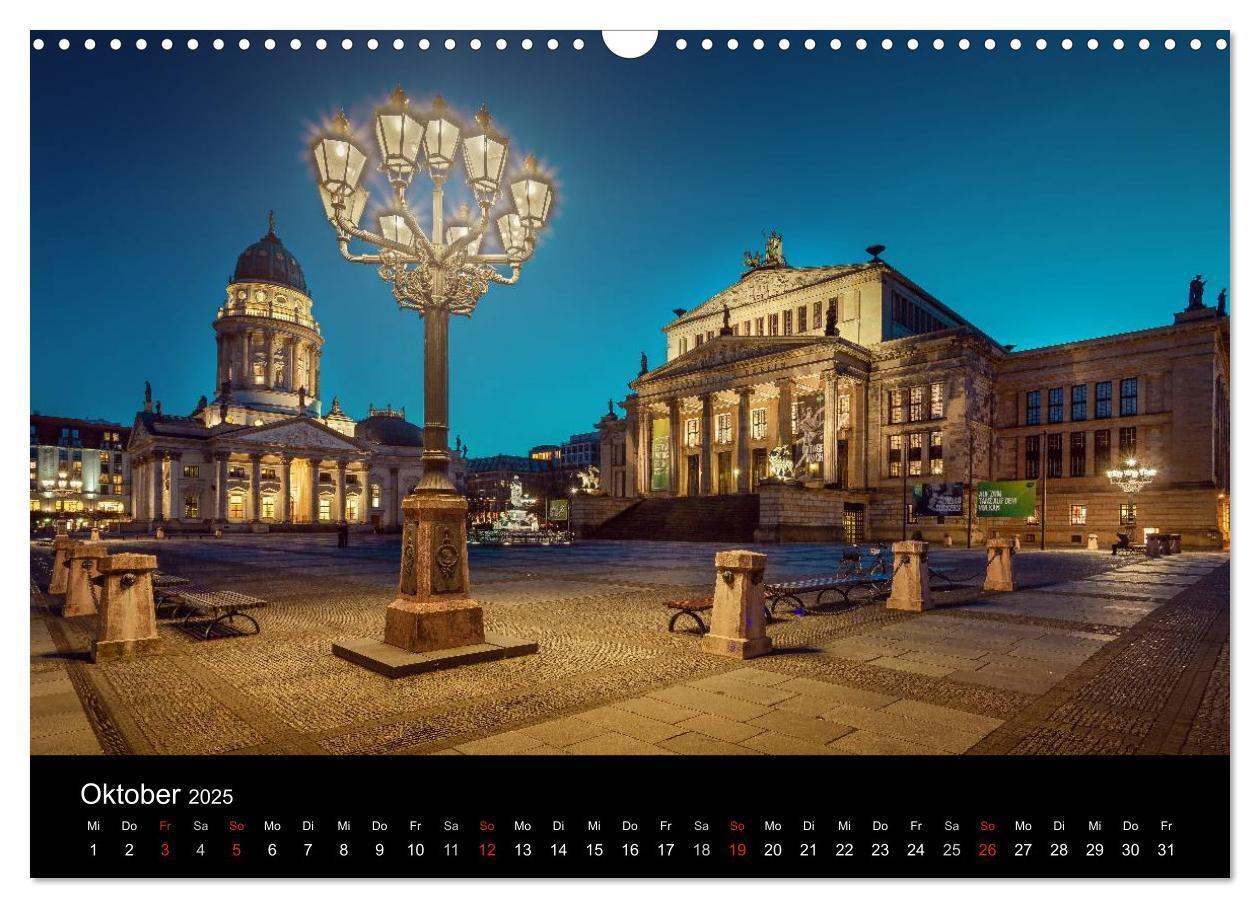 Bild: 9783435606443 | Die Blaue Stunde in Berlin (Wandkalender 2025 DIN A3 quer),...