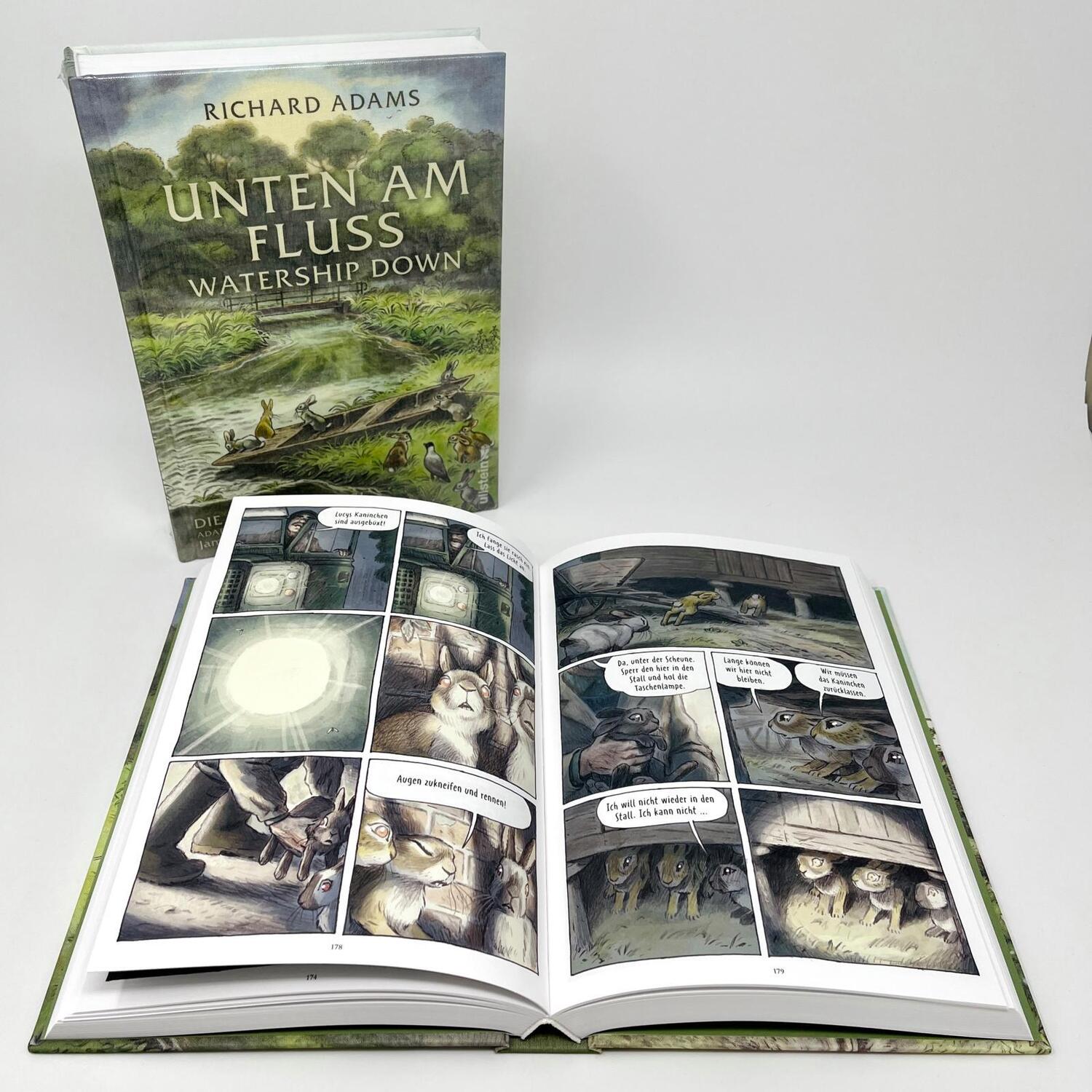 Bild: 9783550202513 | Unten am Fluss: Die Graphic Novel | Richard Adams | Buch | 384 S.