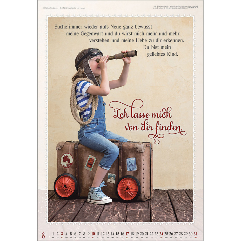 Bild: 9783754809051 | Ich bin da, dir ganz nah 2025 | Doro Zachmann | Kalender | 14 S.