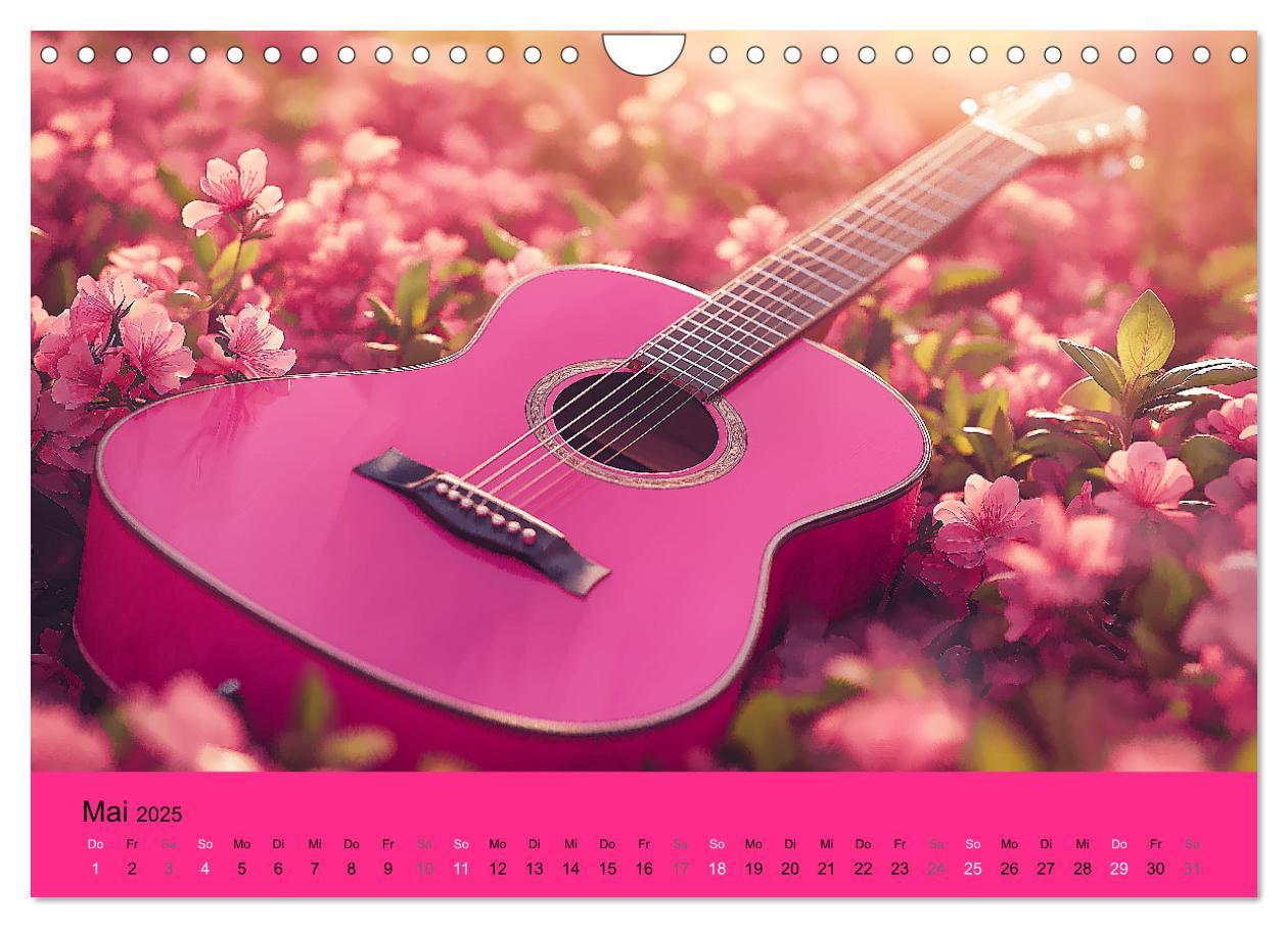 Bild: 9783457203873 | Kalender in PINK (Wandkalender 2025 DIN A4 quer), CALVENDO...