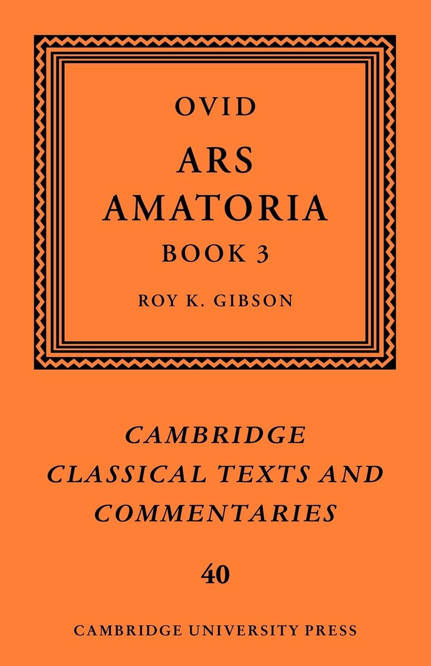 Cover: 9780521124218 | Ovid | Ars Amatoria, Book III | Ovid (u. a.) | Taschenbuch | Paperback