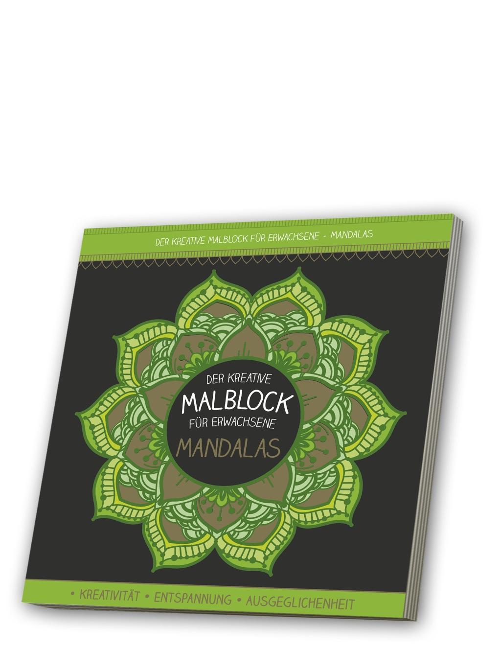 Cover: 4019393986637 | Malblock für Erwachsene mit CD: Mandalas | Taschenbuch | 80 S. | 2020